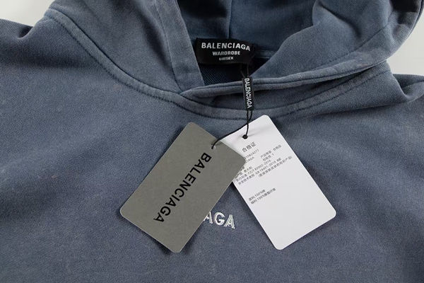 ブランドパーカー角部分ディテール